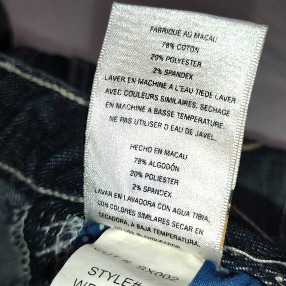 ANTIK DENIM Women's Bootcut Jeans Embellished Pockets Dark Wash Size 27 - Picture 6 of 15